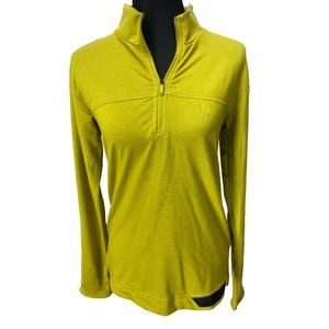 Adidas Men’s Aeroready Pulse Olive Training Quarter Zip Size XS Pullover Sweatsh